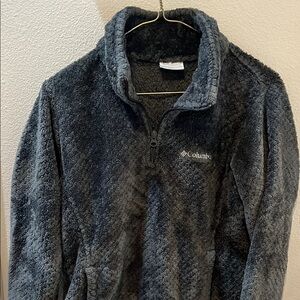 Columbia Gray Fleece Pullover